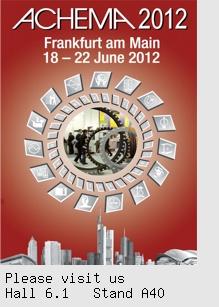  Zehua Company will attend 2012 Achema exhibition