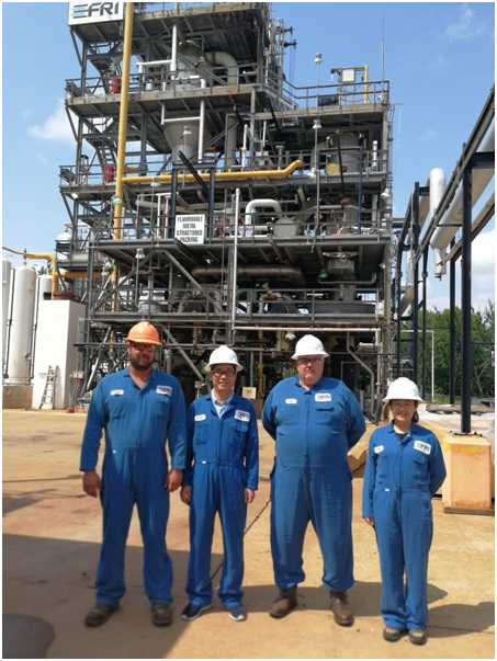 北京泽华化学工程有限公司规整化散堆填料（SPR）完成在FRI的性能测试